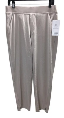 Athleta Brooklyn 踝裤 10 女式米色新款全新带标签 — 第 1/4 张图片