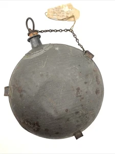 Original M1858 Civil War Era Smooth Side Canteen Union w/ NAME & Info Tag  - Picture 1 of 24