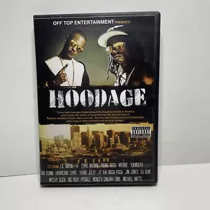 Hoodage DVD. Lil Wayne, T.I., Chris Brown, Webbie, DMX.by Off Top Entertainment - Foto 1 di 5