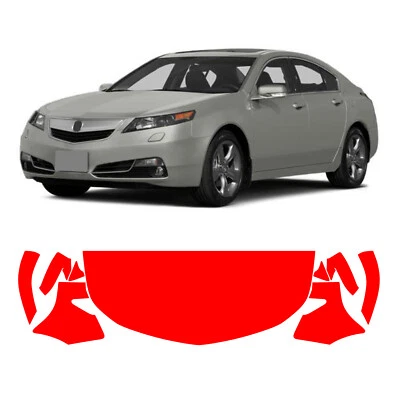 Película de protección de pintura PPF precortada con capucha para Acura TL 2012-2014 Foto 1 de 4