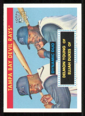 2007 Topps '52 Dynamic Duos #DD5 Delmon Young/Elijah Dukes - Image 1 of 2