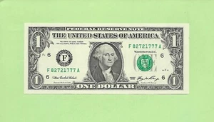 2006 ..UNCIRC 1 $ F 8272 1777 A .... 2006 1 $ F-A NICE NOTE FRN - Bild 1 von 2