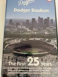 LOS ANGELES DODGERS, DODGER STADIUM MLB The 1st 25 Years VHS video tape 1987 - Picture 1 of 2