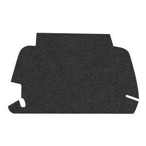 Unfinished 1968-77 VW Beetle Sedan / Convertible Black Loop Carpet Trunk Mat - Picture 1 of 1