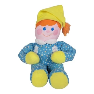 Vintage 1984 Fisher Price Krippenfreund Quietschend/Rassel Plüsch Puppe - Bild 1 von 12
