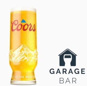 Single Coors Beer Glass Pint 20oz Brand New - Picture 1 of 2