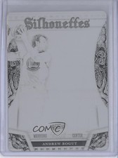 2013 Panini Preferred Silhouettes Printing Plate Black 1/1 Andrew Bogut #363 j8p