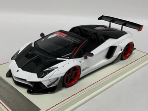 1/18 Davis & Giovanni Lamborghini Aventador 2.0 LB Performance White /Black #101 - Picture 1 of 9