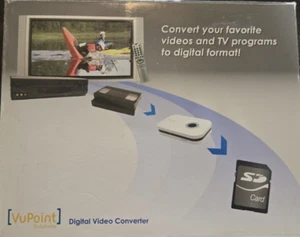 VuPoint DVC-ST100-VP Digital Video Converter USED Working Tested - Afbeelding 1 van 6