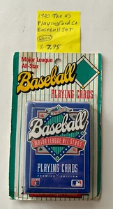 1990 U.S. Playing Card Co. Major League All Stars 58 Game Players Baseball Cards - Picture 1 of 2