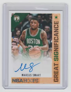 MARCUS SMART Celtics 2017-18 Hoops GREAT SIGNIFICANCE Autograph #GS-MS SP AUTO - Picture 1 of 1