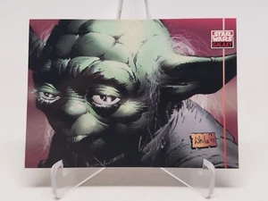 1999 Stars Wars Galaxy Series 2 Autographed Yoda Trading Card Whilce Portacio #2 - Picture 1 of 3