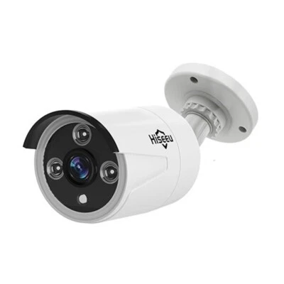 Hiseeu 5MP HD POE Mini Bullet IP Security Camera P2P IP66 Night Vision Waterprof - Image 1 of 4