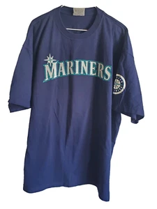 T-shirt baseball uomo XL-VTG Seattle Mariners Cirillo #9 blu - Foto 1 di 6
