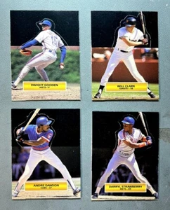 1989 DONRUSS ALL-STARS POP-UPs COMPLETE 20-CARD SET (NM/M) in LUCITE CARD HOLDER - Picture 1 of 6