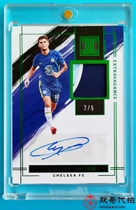 2021-22 Impeccable Chelsea Christian Pulišić Extravagance Auto 2/5 - Picture 1 of 2