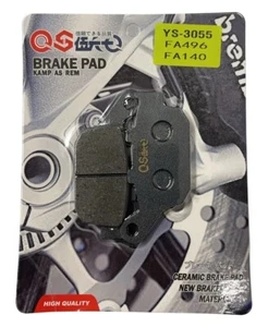 Suzuki GSX250R, GW250, SFV650, SV650 (X), Ceramic Rear Brake Pads EBC FA496 - Bild 1 von 2