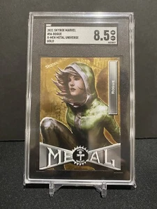 2021 Skybox Marvel Metal Universe Rogue Gold #56 SGC 8.5 - Picture 1 of 2