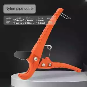 Pipe Cutter for Cutting O.D. PVC, PEX, and PPR Plastic Hoses and Plumbing Pipes - Picture 1 of 5