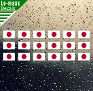 WW 2 Japanese Hinomaru Flag Fighter Bomber Kill Markings Printed Vinyl Sticker - Picture 1 of 16