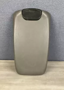 ✅1999-2007 Ford F250 F350 Super Duty Excursion Center Console Lid/Armrest Gray - Picture 1 of 11