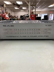 VINTAGE SAE X-10A STEREO POWER AMPLIFIER AMP - Picture 1 of 9