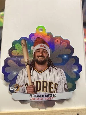 2023 Topps Holiday Base - Parallels - Metallic & Ornament Cards - PYC MLB - Image 1 of 3