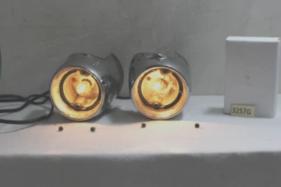 Dodge 1955-1956 intermitentes delanteros izquierdo y derecho con lentes y cables Foto 1 de 4