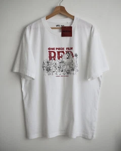 One Piece Film rote Grafik Eiichiro Oda Anime Uniqlo exklusives T-Shirt - Bild 1 von 6
