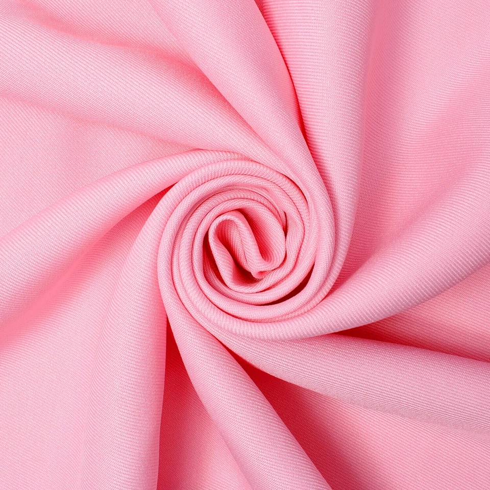 Polyester Gabardine 60 Inch 300 Denier Long Lasting Comfortable Twill Fabric - Image 1 of 1