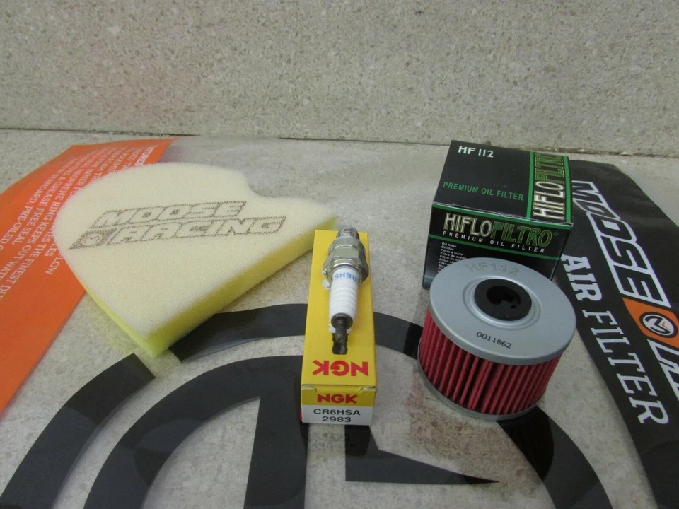 NUEVO KIT DE PUESTA A PUNTO KAWASAKI KLX110 SUZUKI DRZ110 110 BUJÍA FILTRO ACEITE AIRE Foto 1 de 1