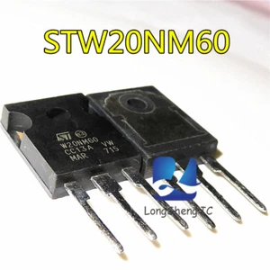 1pcs ST W2ONM60 W20NM6O W2ONM6O W20NM60 STW20NM60 TO247 Transistor new - Picture 1 of 5