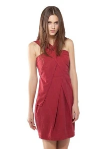 Cop Copine Biwa Rouge Red Dress 38 Size - Picture 1 of 11