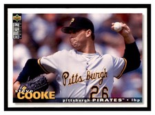 1995 Collector's Choice #378 STEVE COOKE Pittsburgh Pirates ~D3B