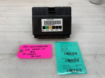 04 05 Chevrolet GMC DURAMAX LLY 6.6 BODY CONTROL MODULE BCM 15136224 - Image 1 of 4