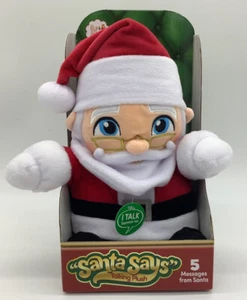 New “Santa Says” Elf On The Shelf Talking Plush 5 Messages From Santa - Picture 1 of 7