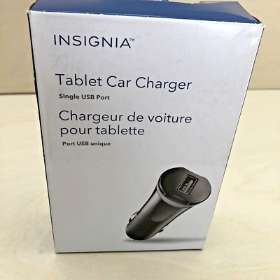 Cargador de Coche Universal Insignia 12W para Tablet Smartphones iPad iPhone Samsung Foto 1 de 4