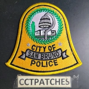 SAN BRUNO, CALIFORNIA POLICE SHOULDER PATCH CA - Picture 1 of 2
