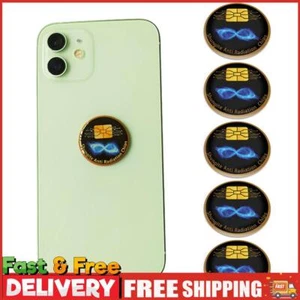 5 Pcs Cell Phone Shields EMF Protection Sticker for Smart Phone Laptops Computer - Zdjęcie 1 z 10