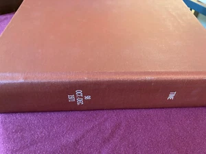 TIME magazine Vol. 98 (Oct-Dec 1971) Bound Volume, Ex-Library - Picture 1 of 6