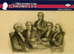 Cabinet of Advisors The Washington Chronicles 2022 Trading Card - Picture 1 of 4