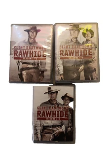 Rawhide DVD Sets Seasons 1-8 USED Cint Eastwood Western TV Show - Picture 1 of 7