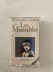 Les Miserables Broadway Album, (Cassette, 1987, Geffen Records) - Picture 1 of 2