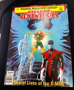1981 Marvel magazine Bizarre Adventures #27 Secret lives of the X-men 1st print - Picture 1 of 2
