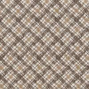Natural Brown Performance Geometric Woven Pattern Upholstery Fabric by the Yard - Picture 1 of 3