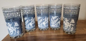 MCM HAZEL ATLAS ARABIAN KNIGHTS GLASSES. SET OF 5 - Picture 1 of 1