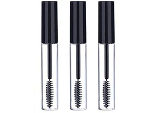 3pcs 10ml Empty Mascara Tube Wand Eyelash Cream Container Bottle with 3 Rubbe... - Picture 1 of 6