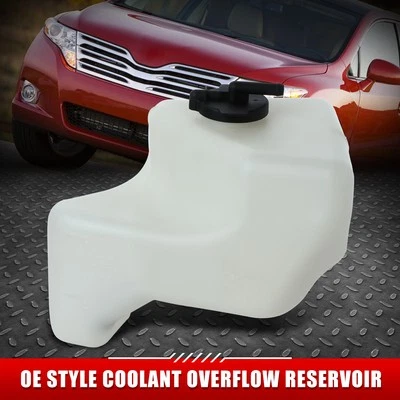 FOR 09-16 TOYOTA VENZA OE STYLE COOLANT OVERFLOW RESERVOIR TANK BOTTLE WITH CAP - Image 1 of 4