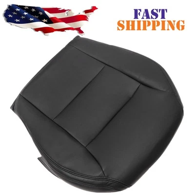 Cubierta de asiento inferior del conductor cuero negro nueva para Mercedes Benz CLA 250 2014 2015 Foto 1 de 4