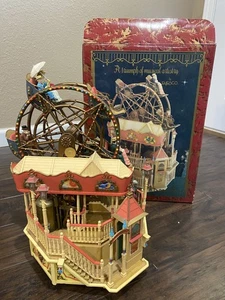 Enesco Majestic Ferris Wheel Animated Music Box With Power Cord READ No Music - Picture 1 of 16